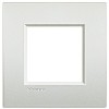 LNE4802PR Рамка LivingLight Air Белый жемчуг 2-модульная Bticino