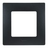 672581 Рамка Etika Антрацит 1-постовая  Legrand