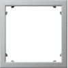 028326 Промежуточная рамка для приборов с накладкой 45*45 мм (Alcatel) Алюминий Gira