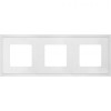 FD01603WH Рамка New Marco Белый 3-постовая Fede