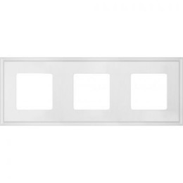 FD01603WH Рамка New Marco Белый 3-постовая Fede