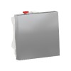 NU320130 Выключатель 1-клавишный, сх. 1 10 AX, 250 В, 2 модуля Алюминий Schneider Electric