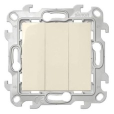 2450391-031 Трехклавишный выключатель, сл кость Simon 24 2450391-031 Трехклавишный выключатель, сл кость Simon 24