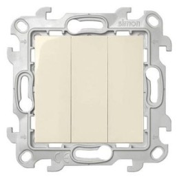 2450391-031 Трехклавишный выключатель, сл кость Simon 24