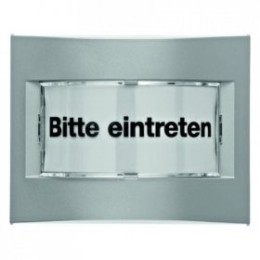 13457003 Накладка информационного светового сигнала с 5 надписями K.5 Berker