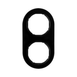 10122045 Рамка R.Classic Черный 2-постовая Berker