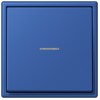 LC990KO54320K Les Couleurs® Le Corbusier Клавиша для выключателя/кнопки с окошком для подсветки bleu outremer 59 Jung
