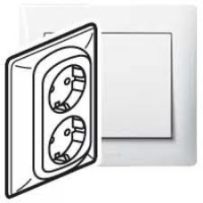 771033 Galea Life Розетка 2х2к+З со шторками PRO21, белая Legrand 771033 Galea Life Розетка 2х2к+З со шторками PRO21, белая Legrand