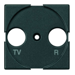 HS4212 Axolute Лицевая панель для розеток TV/FM + SAT Bticino