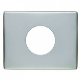 11650104 Центральная панель для нажимной кнопки и светового сигнала Е10 цвет: нержавеющая сталь Arsys Berker