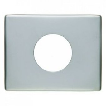 11650104 Центральная панель для нажимной кнопки и светового сигнала Е10 цвет: нержавеющая сталь Arsys Berker