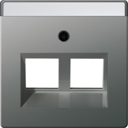 264020 Накладка с полем надп Mod. Jack 30° Gira E22