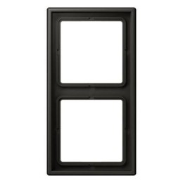 LC9824320R Рамка Les Couleurs Le Corbusier Ombre naturelle 2-постовая Jung