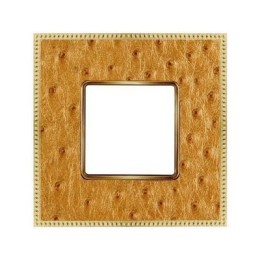 FD01441GOB Рамка Belle Epoque Tapestry Золото 1-постовая Fede