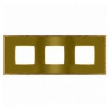 FD01433OBOB Рамка Belle Epoque Metal Bright gold / Bright gold 3-постовая гор/верт. Fede FD01433OBOB Рамка Belle Epoque Metal Bright gold / Bright gold 3-постовая гор/верт. Fede