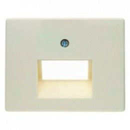 14090002 Центральная панель для UAE/E-DAT Design/Telekom розетка ISDN цвет: белый, с блеском Arsys Berker