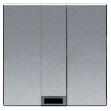 N2207 PL Вывод кабельный, 2-модульный, серия Zenit, цвет серебристый, ABB N2207 PL Вывод кабельный, 2-модульный, серия Zenit, цвет серебристый, ABB