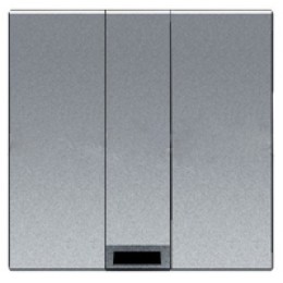 N2207 PL Вывод кабельный, 2-модульный, серия Zenit, цвет серебристый, ABB