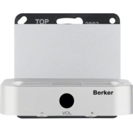 28837003 DOCKINGSTATION, K.5, цвет: алюминиевый Berker