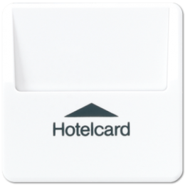 CD590CARDWW CD 500/CD plus Белый Накладка карточного выключателя Jung