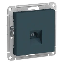 ATN000881 Atlasdesign Розетка телефонная RJ11, механизм, Изумруд Schneider Electric