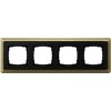 0214622 Рамка Classix Бронза / Черный 4-постовая Gira