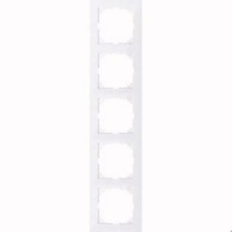 MTN4050-3625 Рамка M-Pure Бриллиантовый белый 5-постовая Merten