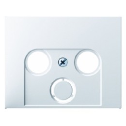 12017034 Центральная панель для антенной розетки 2 и 3 отверстия Berker