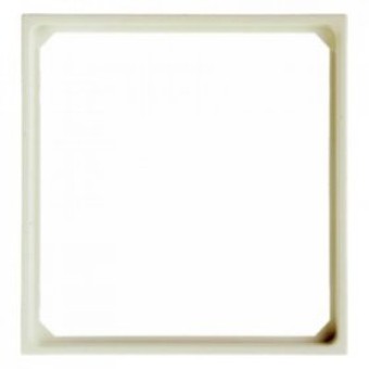 11099082 Переходная рамка для центральной панели 50 x 50 мм цвет: белый, с блеском S.1 Berker