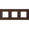 FD01603MK Рамка New Marco Мокко 3-постовая Fede