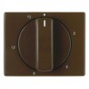 16340001 Центральная панель с регулировкой для механических таймеров цвет: коричневый, с блеском Arsys Berker