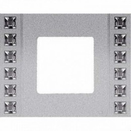 FD01261CB Рамка Crystal De Luxe Хром 1-постовая Fede