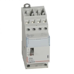 412551 CX3 Контактор 230V 4НО 25А руч.упр. Legrand