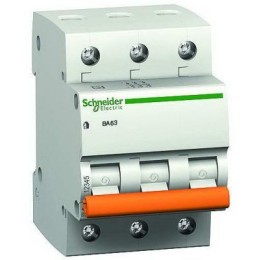 11226 Автоматический выключатель ва63 3п 32A C 4,5 ка, болгария/италия , Schneider Electric