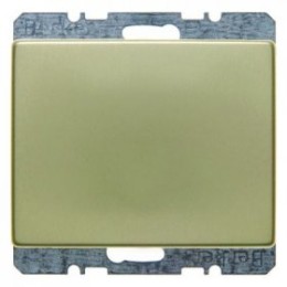 10440002 Заглушка с центральной панелью цвет: золотой, металл Arsys Berker