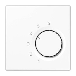 LSTR236PLWW LS 990 Белый Накладка термостата комнатного(мех TR236U,TR246U)  Jung LS серия