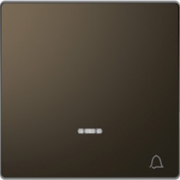 MTN3325-6052 D-life клавиша с линзой для led модуля, сим. звонок, мокко Merten