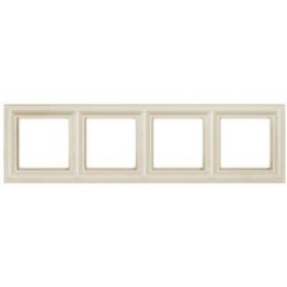 EPD484 Рамка ECO Profi Deco Бежевый 4-постовая гор/верт. Jung