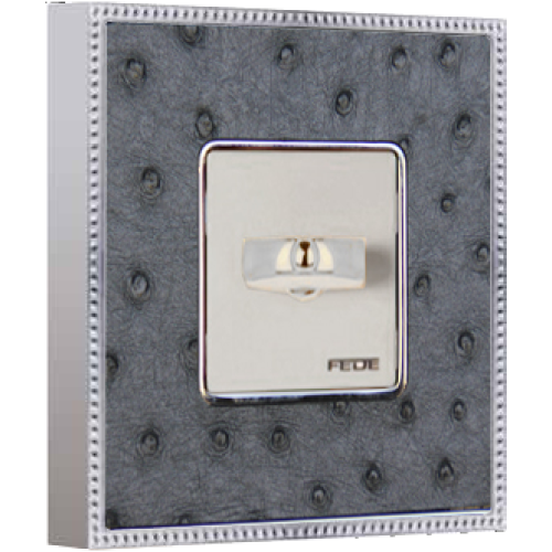 FD01441SCB Рамка Belle Epoque Tapestry Хром 1-постовая Fede