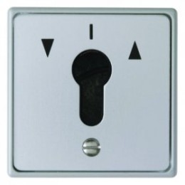 4449 Жалюзийная замочная кнопка для скрытого монтажа для профильных полуцилиндров Водозащита IP44 Berker