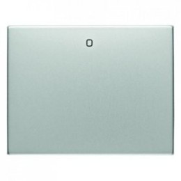 14257103 Клавиша с надписью "0" цвет: алюминий K.5 Berker