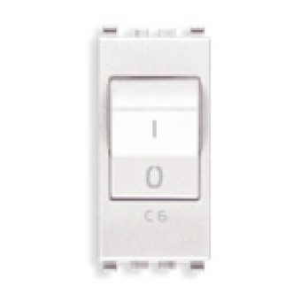 20405.06.B Выключатель термомагнитный 1p+n c6 120-230v , белый Vimar Eikon