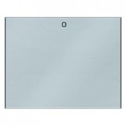 14257104 Клавиша с надписью "0" цвет: нержавеющая сталь K.5 Berker