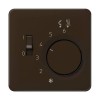 CDFTR231PLBR CD 500/CD plus Коричневый Накладка регулятора теплого пола(мех.FTR231U) Jung