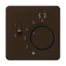 CDFTR231PLBR CD 500/CD plus Коричневый Накладка регулятора теплого пола(мех.FTR231U) Jung