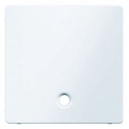 11466089 Центральная панель для выключателей/кнопок со шнурковым приводом цвет: полярная белизна, с эффектом бархата, Q.1 Berker