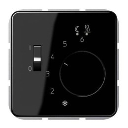 FTRCD231SW CD 500/CD plus Черный Регулятор теплого пола, 10(4)А Jung