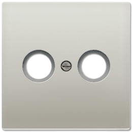 ES2990TV LS 990 Edelstahl Накладка TV-FM розетки Jung LS серия