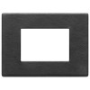 22653.23 Рамка Eikon EXE Черный лес 3-модульная Vimar