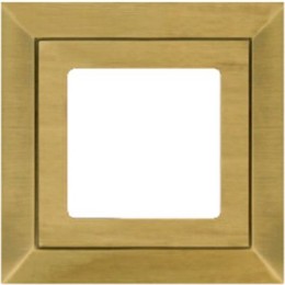 FD01251PM Рамка Barcelona Патина матовая 1-постовая Fede